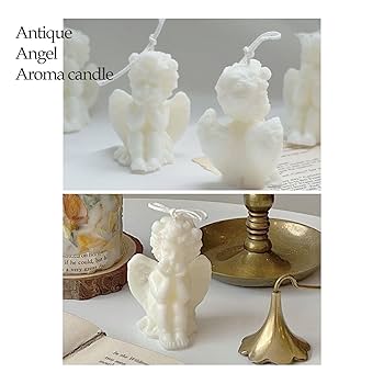 ビクトリアン天使の煌めきキャンドル2本✨ヒーリングエンジェル✨ ビクトリアン天使の煌めきキャンドル2本✨ヒーリングエンジェル✨