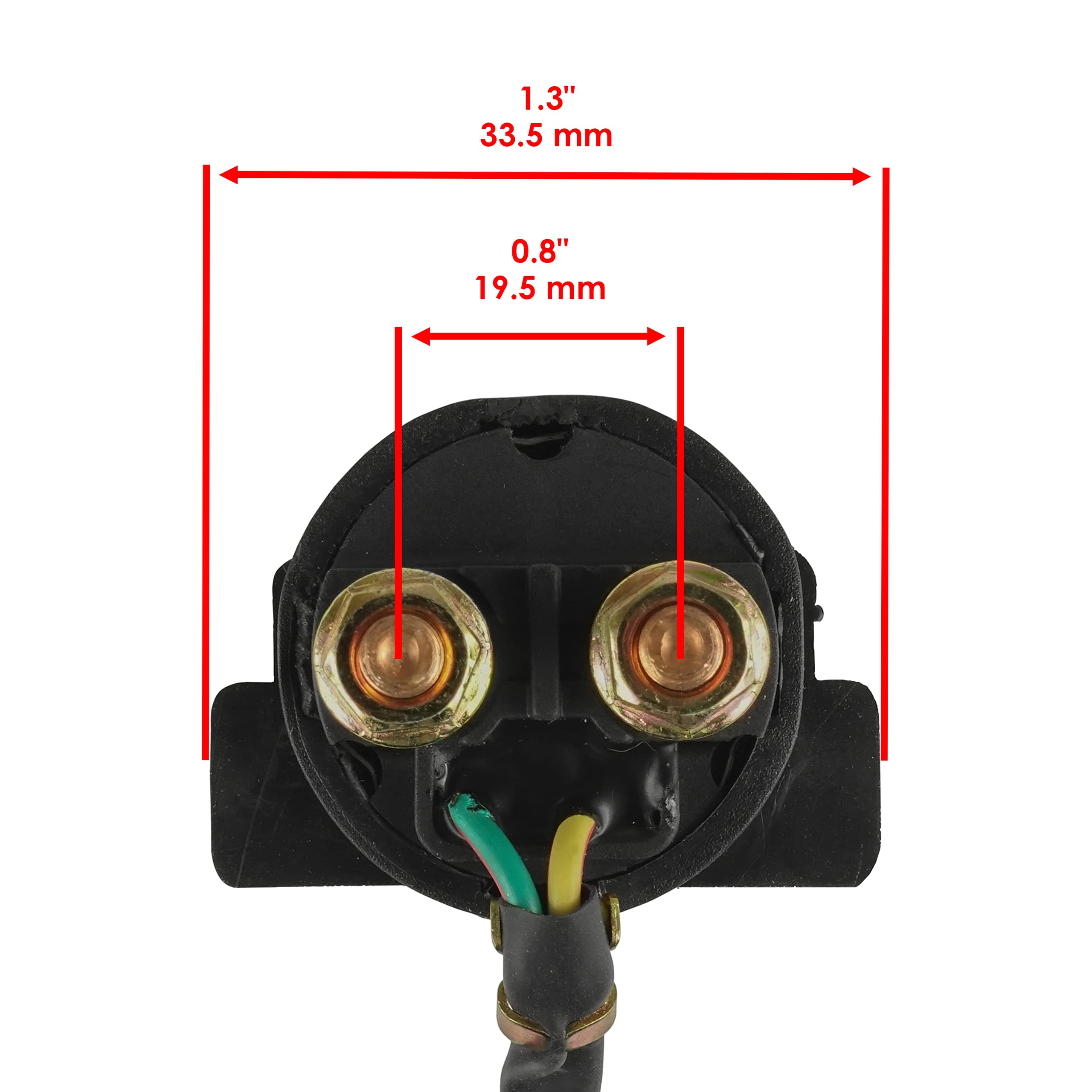 Caltric Starter And Relay Solenoid For Honda 250 TRX250 X TRX250X