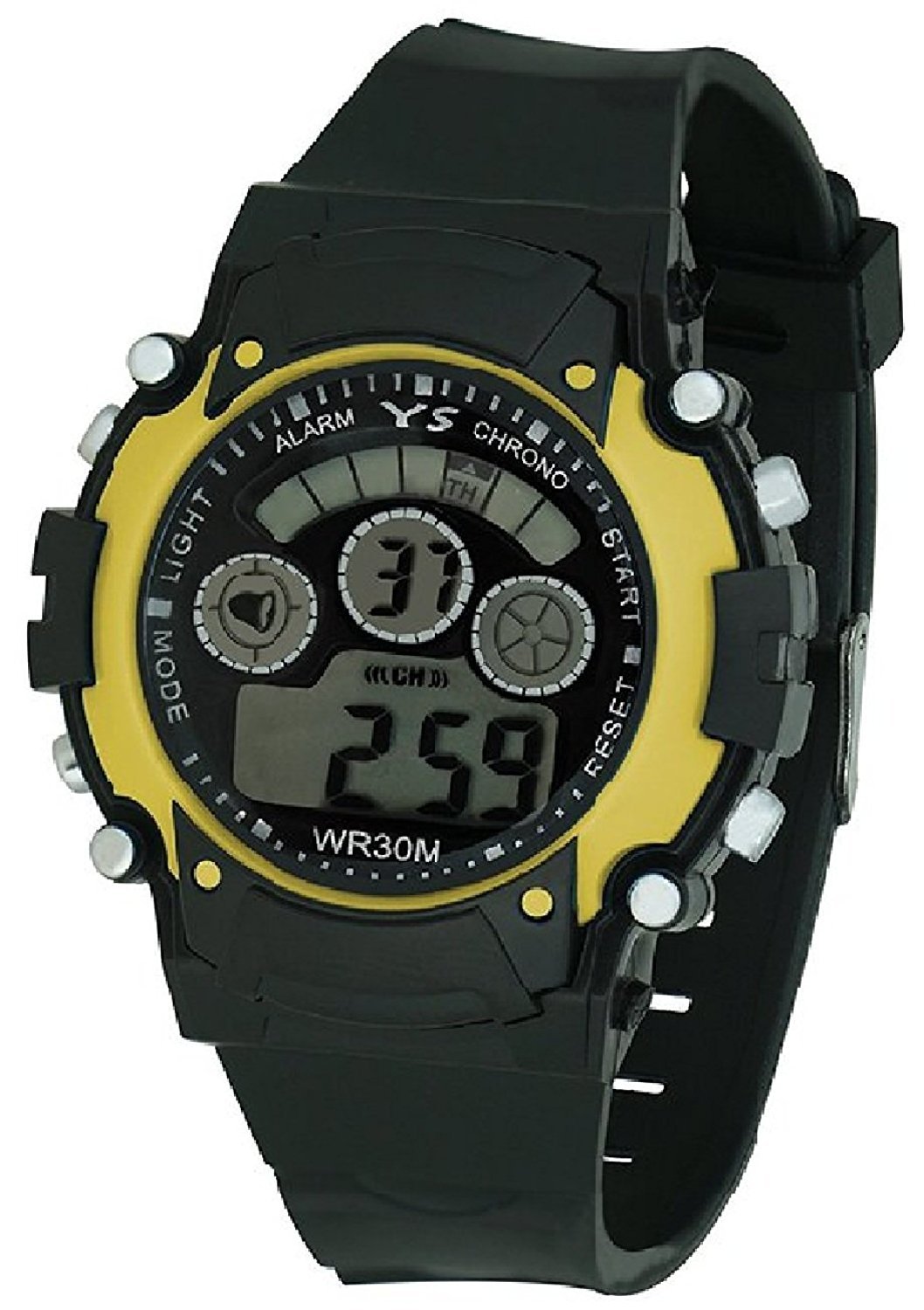 GIVME Multi Color Digital Ligth Watch for Children Yellow (B079KJGVH6) Amazon Price History, Amazon Price Tracker
