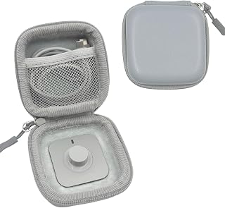 Protective Travel Case for Oura Ring 5/Oura Gen 4 – Compact Carrying Case for Oura Ring, Charging Dock & Cable (Grey)