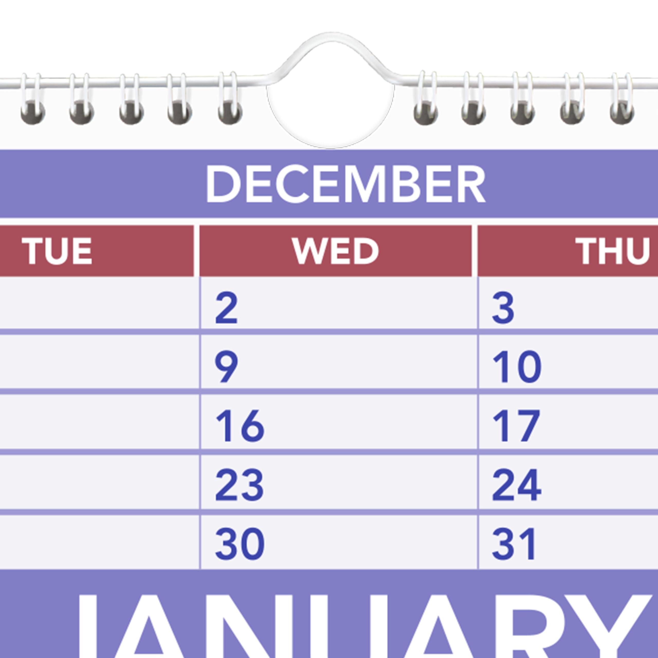 AT-A-GLANCE Calendrier mural 2027, planificateur 39,4 x 57,8 cm, référence 3 mois (PM62827)