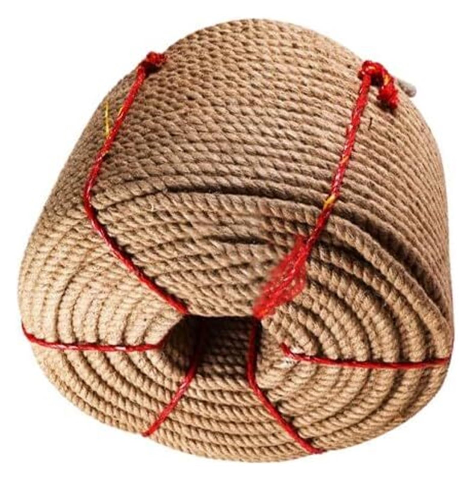 jute cord, 15mm Hemp Rope 30M/98.4FeeT Thick Garden Jute Twine String For DIY(15MM 20M)