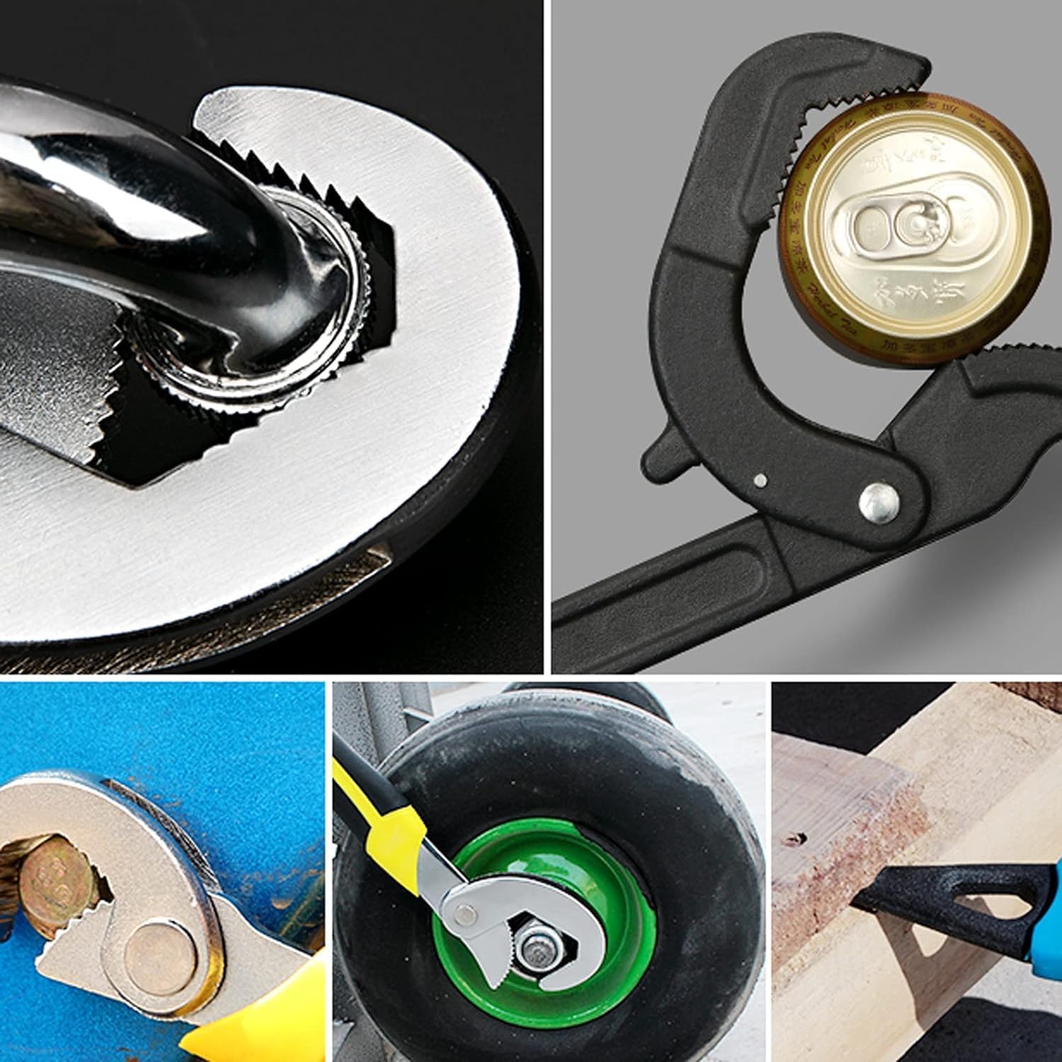 パイプレンチボード 多機能 プラムブロッサムレンチヘルパーツール ユニバーサル可動レンチ 2ピースレンチセット