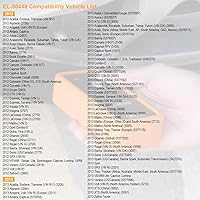 Vista 8 de AICEL TPMS Herramienta de reaprendizaje para sensor de neumáticos de automóvil, EL-50448 Herramienta de reinicio de activación del sensor de presión