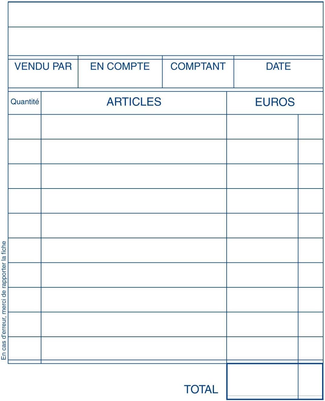 Sigel SD131 Consecutive First And Second Numbering Invoices, Sheets, Do