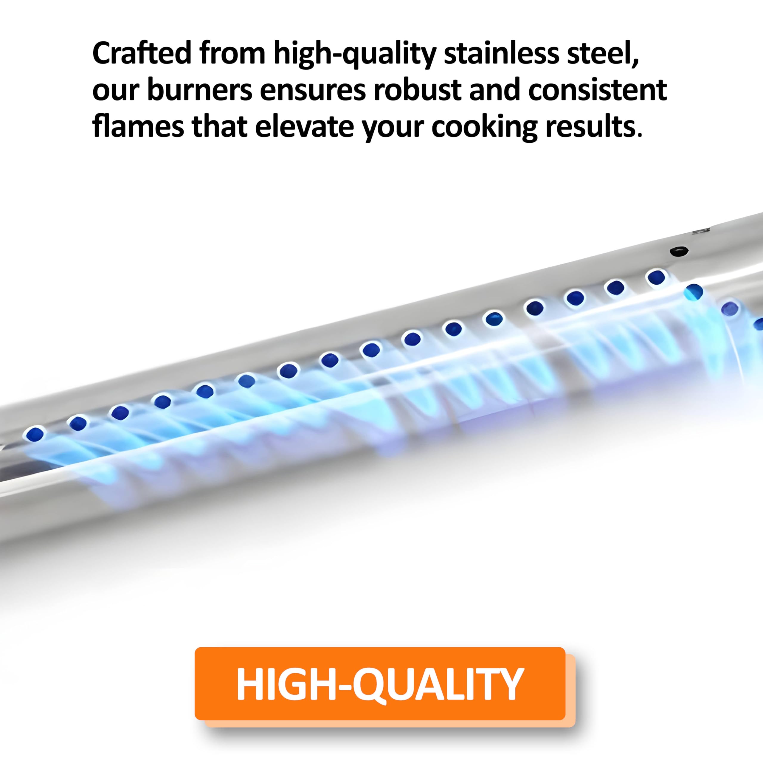 Amazon.co.jp: 36インチブラックストーングリドル用交換用バーナー4個