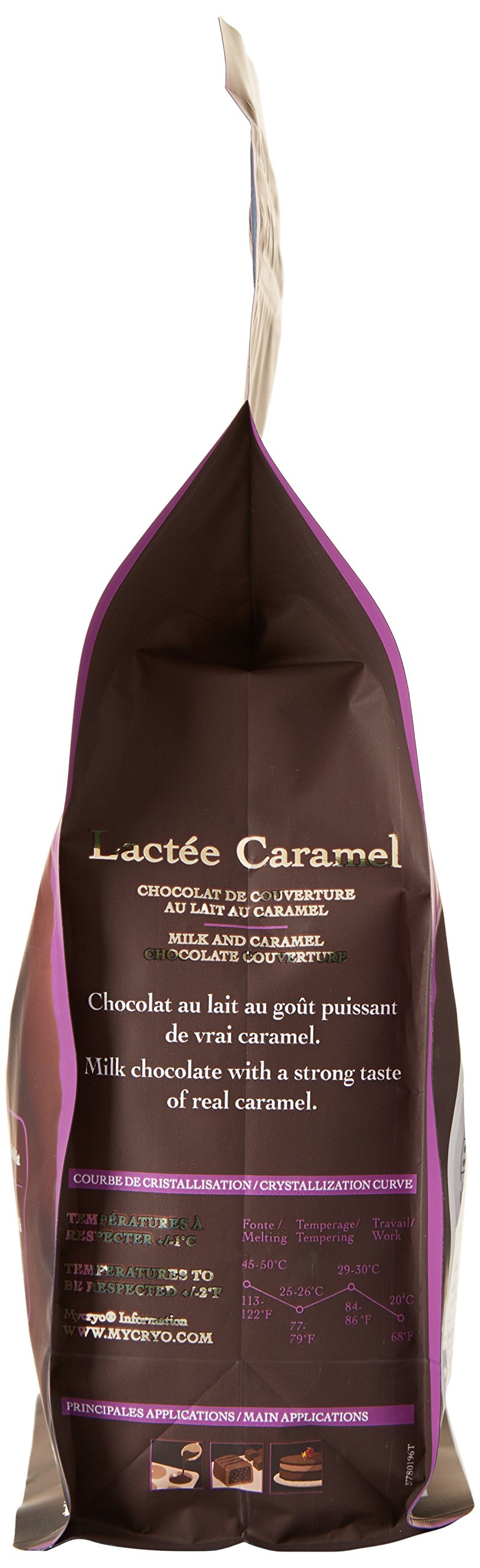 CACAO BARRY 31% Min Cacao Chocolat Lactée Caramel Pistoles 1 kg