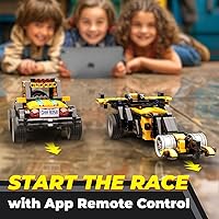 Vista 7 de Robot R 4-in-1 Robot Building Kit, APP Remote Control STEM Coding Toys, Educational Gifts for Boys Girls Kids Ages 6-12, 4 Control Modes (300 Pieces)