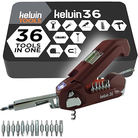Kelvin-36 Multi-Tool Set: The Ultimate Pocket-Sized Powerhouse