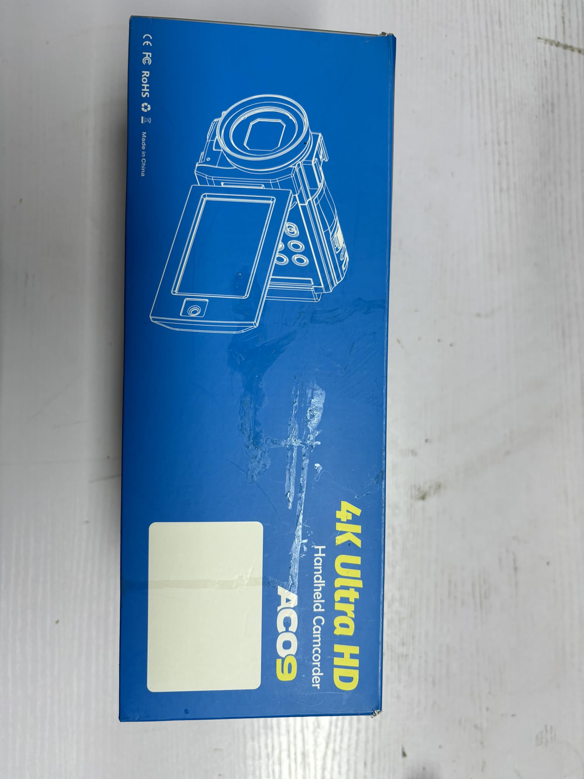 Camcorder Video Camera 5K, Dual Lens Vlogging Camera for YouTube, 3” 270° Rotatable Touchscreen WiFi 56MP Night Vision Cam Corder with 64GB SD Card, Microphone, Tripod, Stabilizer, Remote, Batteries