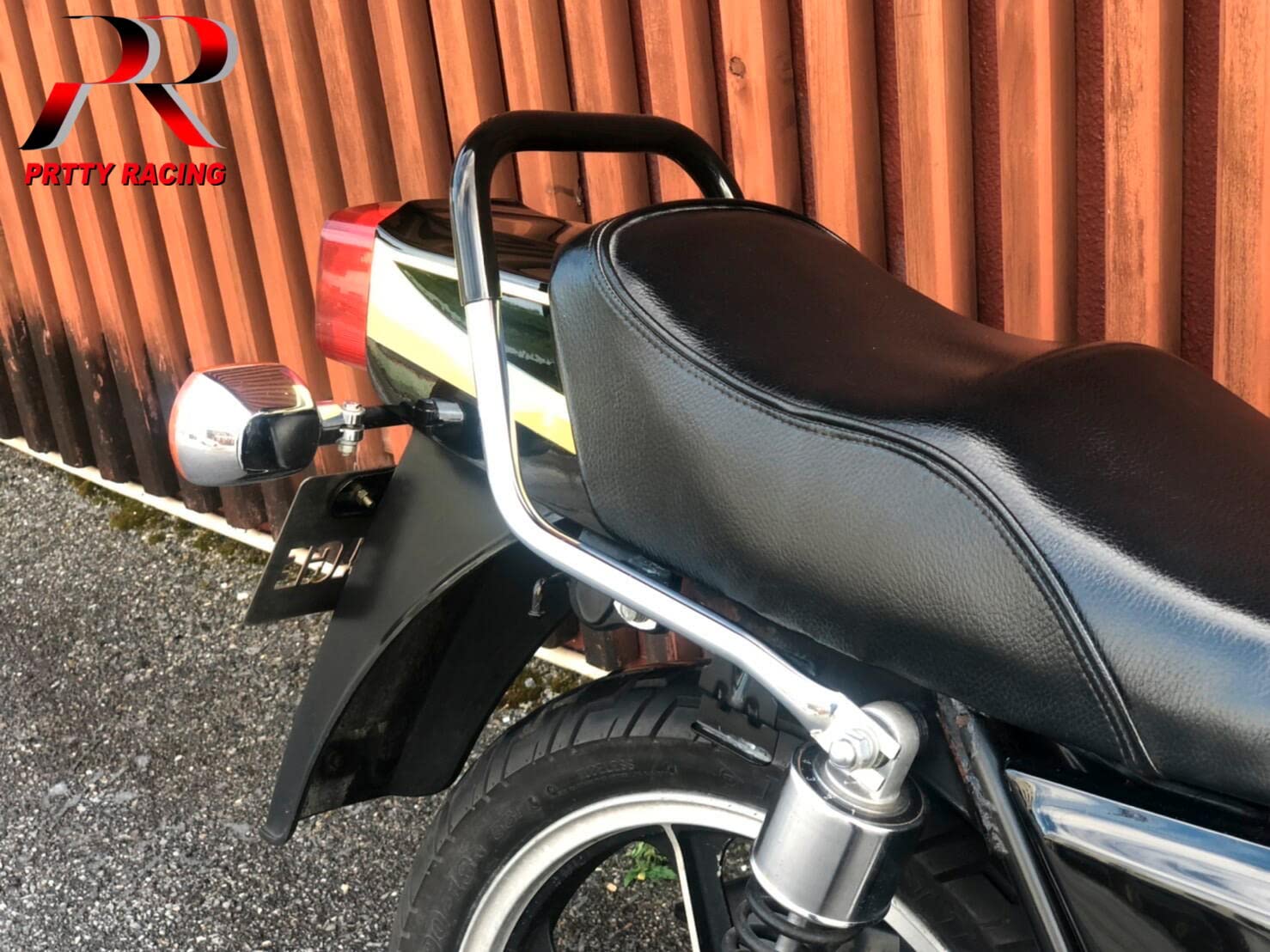 Amazon | Z400FX ゴム巻きタンデムバー | グラブバー | 車＆バイク