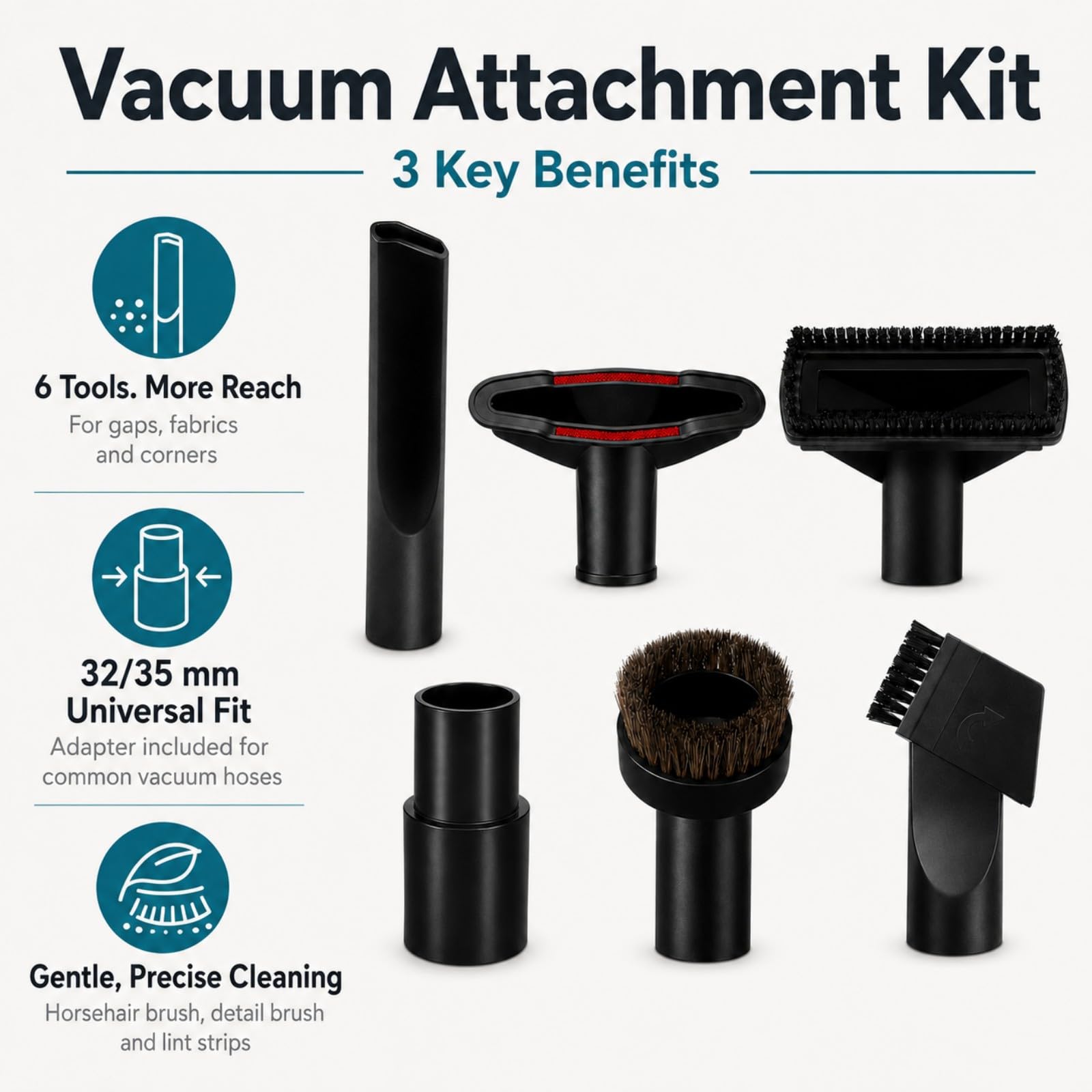 Kit Accessoires Aspirateur pour Riccar Prima Canister R50TAP.4