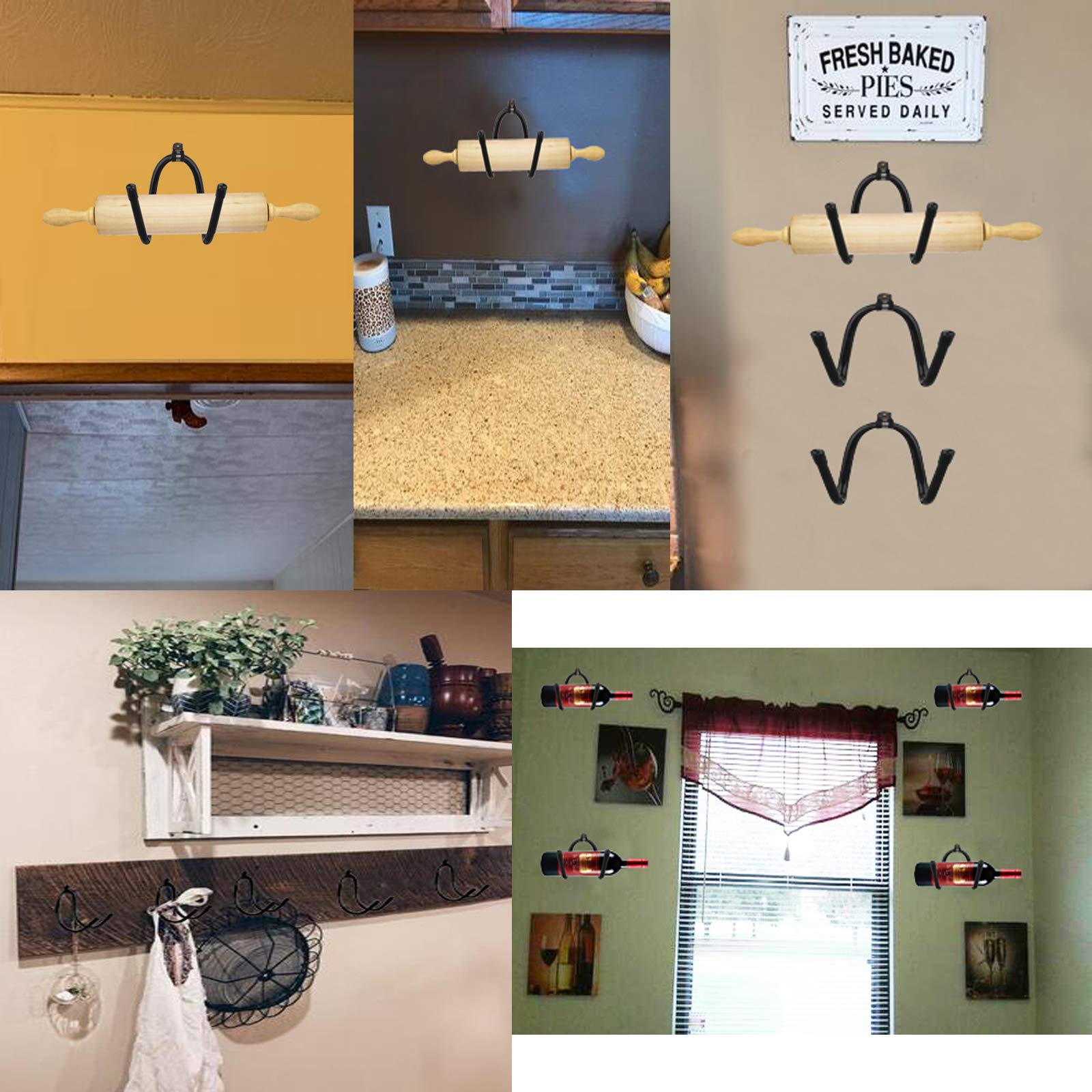Pin Storage Rack Snapklik.com : Rolling Pin Holder Rolling Pin Display Rack Rolling Pin ...