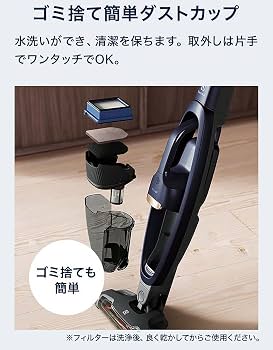 Amazon.co.jp: [Set] Electrolux WQ71-2OIB Cordless Vacuum Cleaner