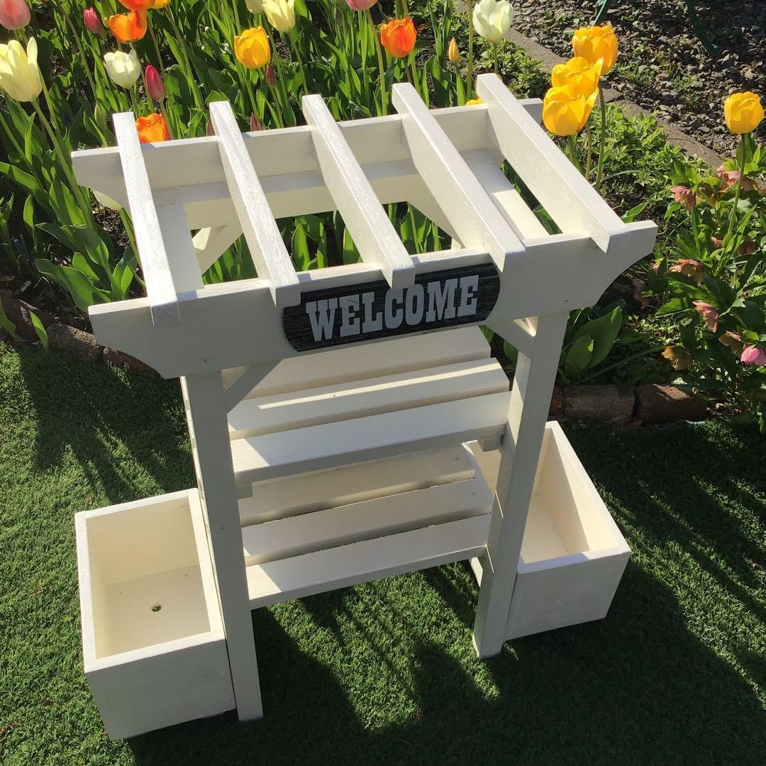 woodミニパーゴラ　フラワープランターBOX多肉植物・観葉植物 woodミニパーゴラ フラワープランターBOX多肉植物・観葉植物 【多肉