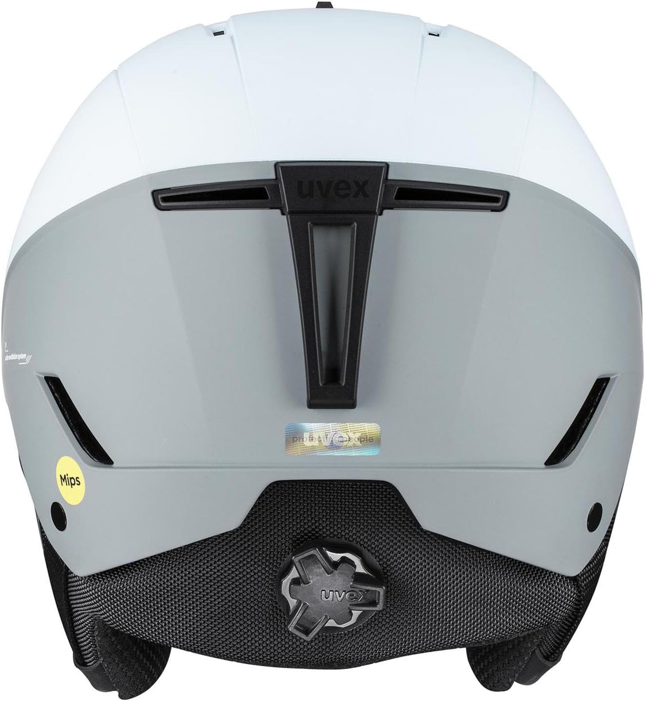 uvex Stance Mips Skihelm (58-62 cm, 15 arctic blue/glacier matt)