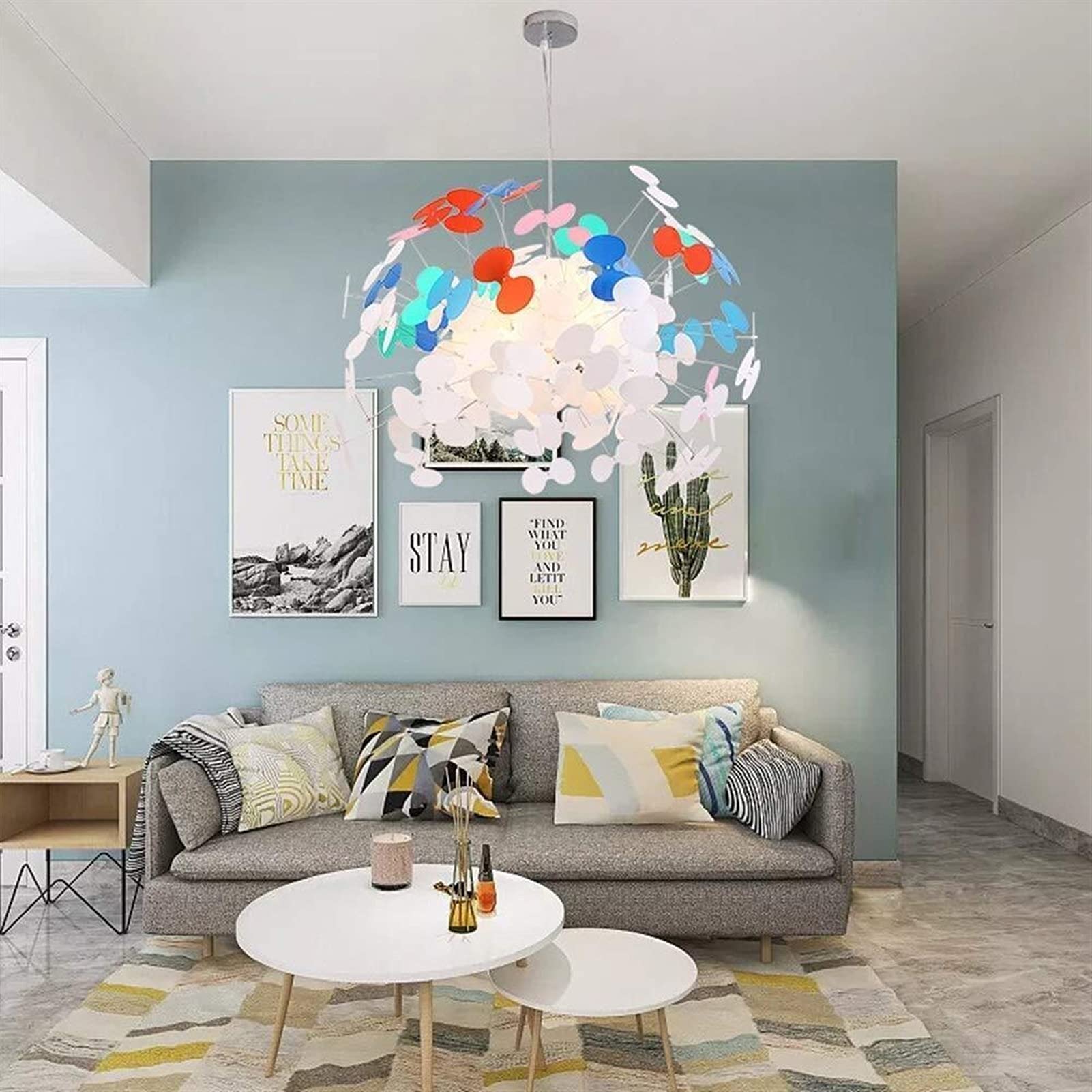 Lustres en verre haut de gamme et luminaires décoratifs de salon