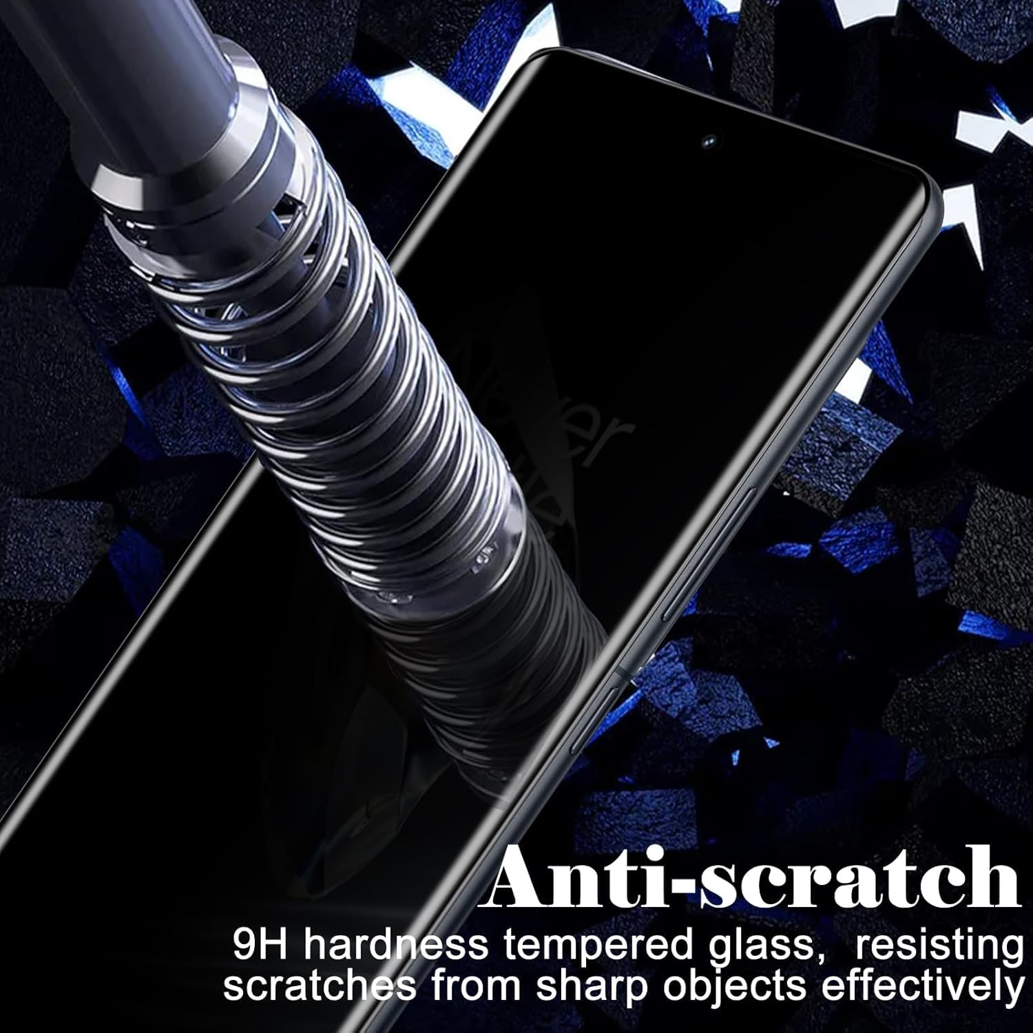 for Samsung Galaxy A15, M15, F15 5G Edge to Edge Anti Spy Privacy Tempered Glass with Easy Installation Kit | Black (Pack of 1) — Amazon image 6