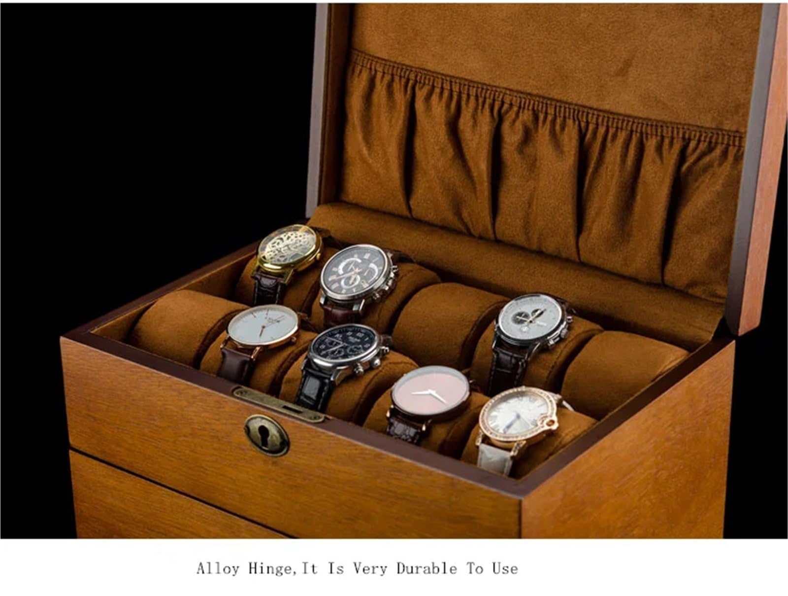 Portaorologi in Legno Massello Organizer for scatole for orologi in legno da 20 slot