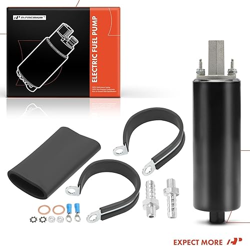 Miniatura 8 de A-Premium Bomba externa universal 255LPH Bomba de combustible en línea de alta presión (GSL392) con kit de instalación (400-939)