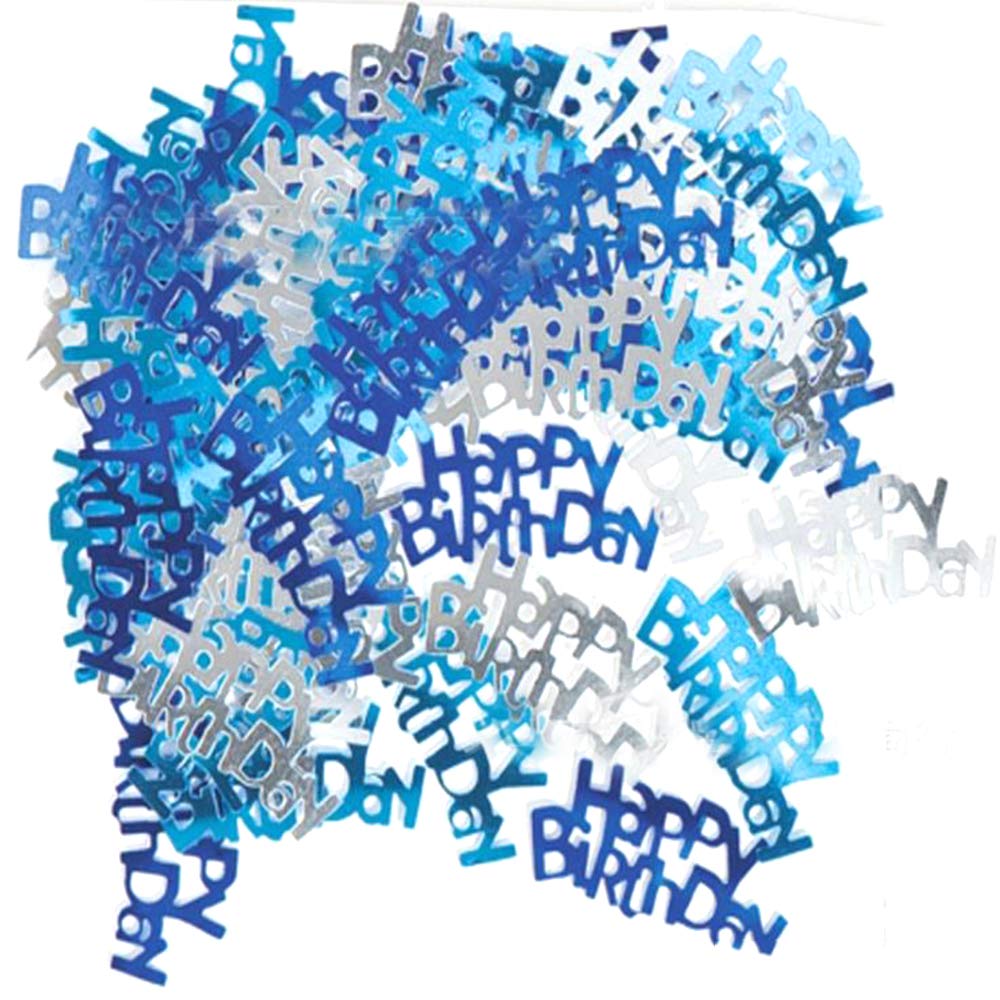 Happy Birthday Konfetti - 2 X 15g Buntes Metallic-Konfetti Für Geburtstagspartys, Tischdeko & DIY