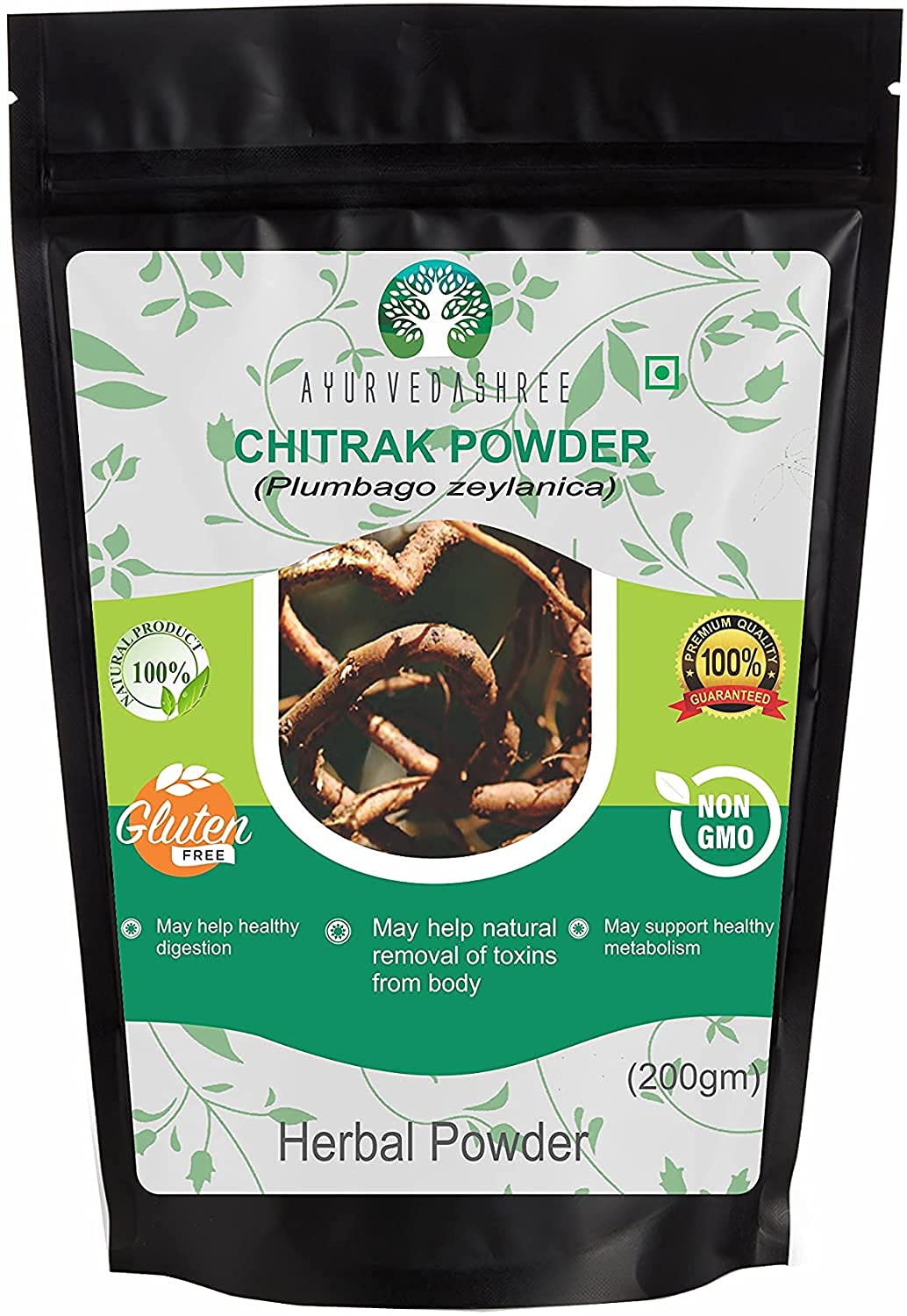 AYURVEDASHREE Chitrak Roots Powder I Chitrak Mool Powder I 200 Gm I Chita Jadd I Plumbago Indica Root I Plumbago zeylanica), Supports Healthy Metabolism (B099NR4ZMB) Amazon Price History, Amazon Price Tracker