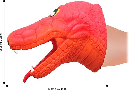 Miniatura 6 de Unicornio de Deluxebase. Marioneta de mano elástica de juguete de unicornio para niños. Marionetas de mano de animales con boca móvil. Ideal para