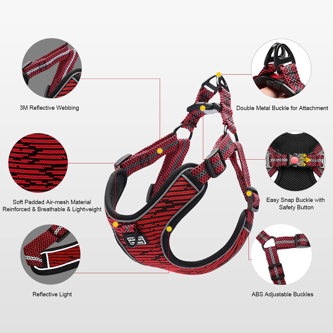 Suredoo Adjustable Dog Harness with Front Clip - Image 3