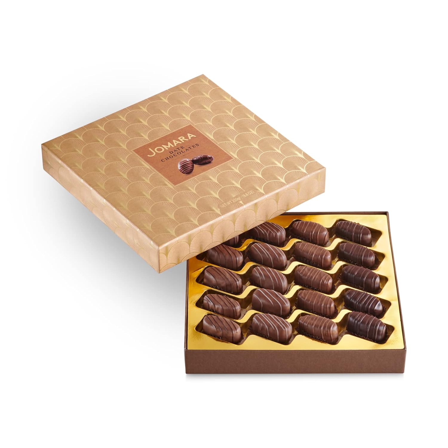 Jomara Premium Date Chocolates Gift Pack Mix Natural