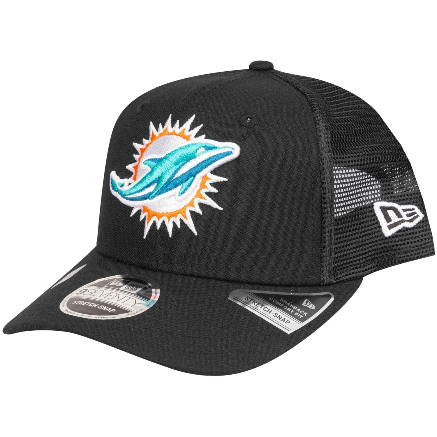 New Era 9Seventy - Miami Dolphins - Trucker Cap, Negro , Talla única