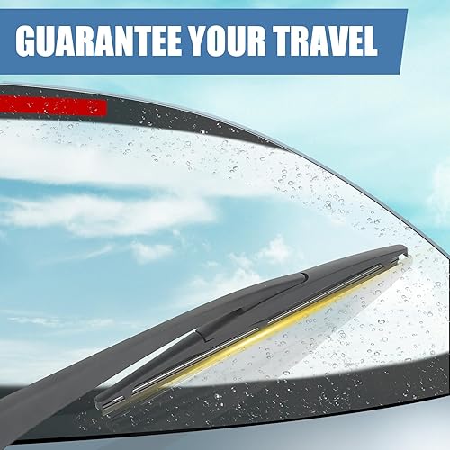 Miniatura 5 de Limpiaparabrisas trasero de 12 pulgadas, repuesto para Nissan Cube 14-09 marzo 22-13 Micra 19-15 Note 19-14Mitsubishi Eclipse Cross 23-22 Grandis