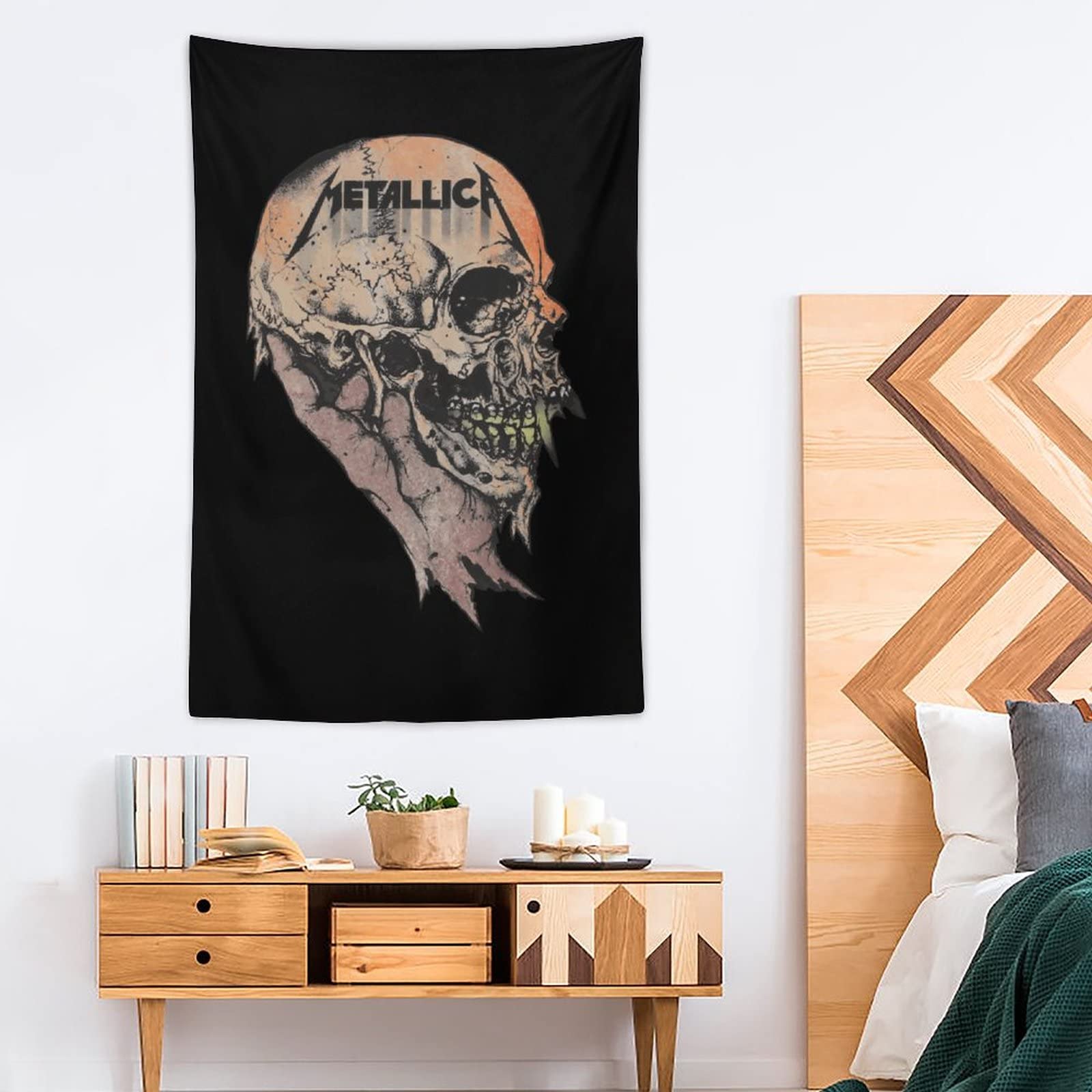 Amazon.co.jp: タペストリー メタリカ METALLICA 大判 布ポスター