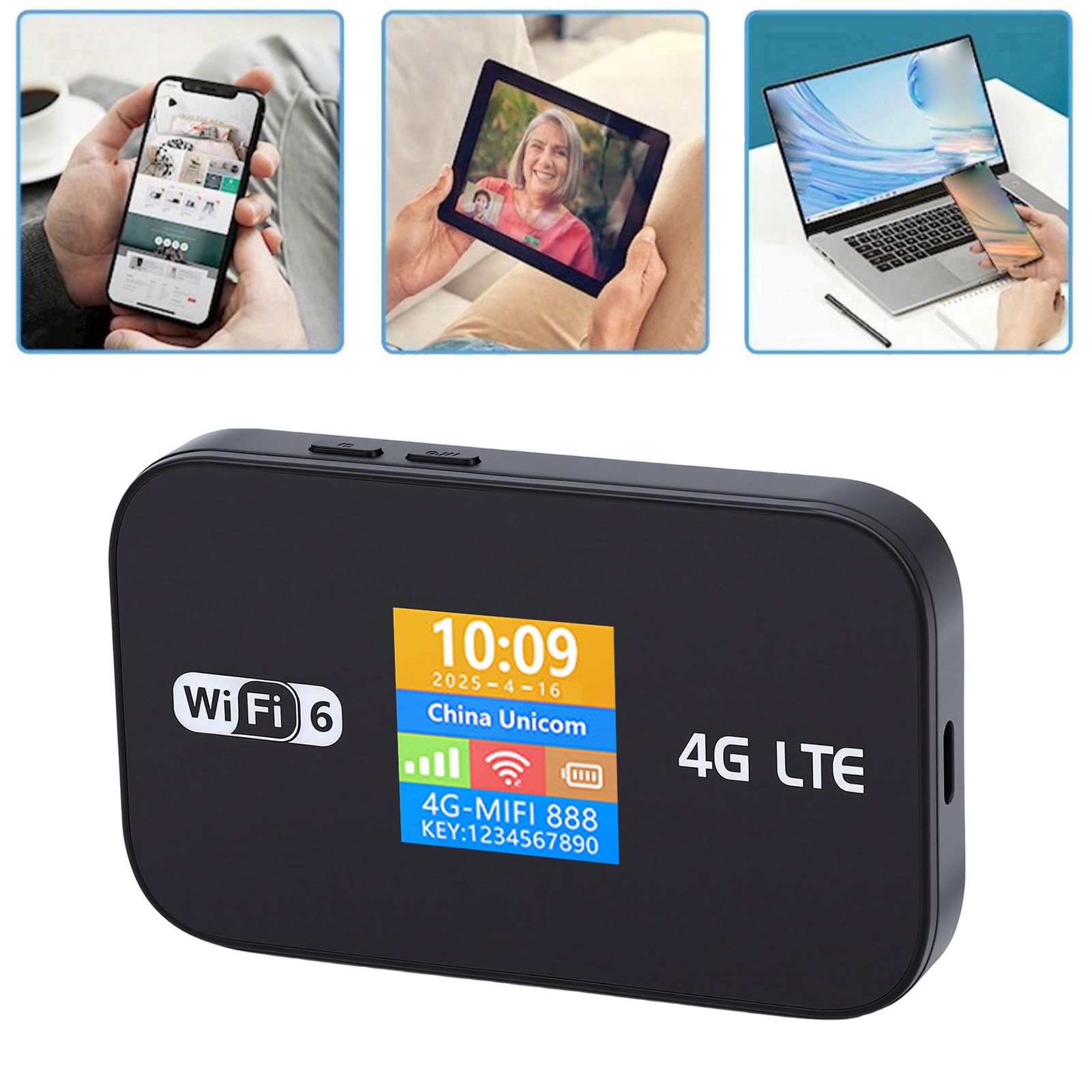 Yctze 4G Mobile Hotspot, Opzioni di connettività Versatili