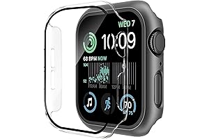 Smiling 2 Pack Case Built in Tempered Glass Screen Protector Compatible with...