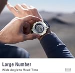 Watches for Men Digital Sport Outdoor Mens Watches 5ATM Waterproof Large Numbers Men's Watch with Resin Strap Military LED Backlight Montre Homme