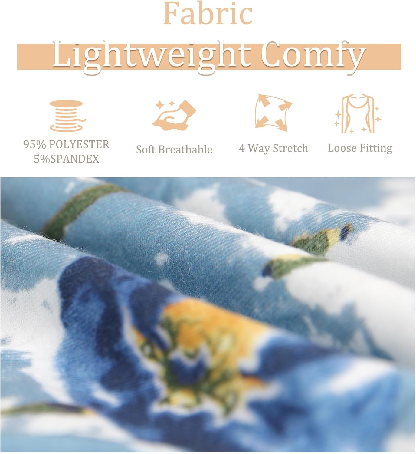 Women Halter Tank Top with Built in Bra Flowy Sleevless Padded Camisole Loose Fit Summer Shirt Top S-3XL - Image 4