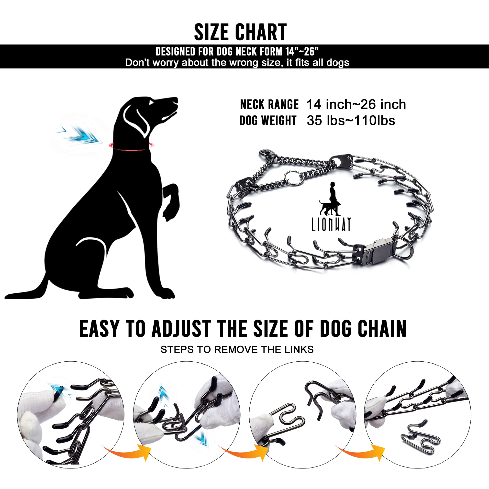 Prong Collar Size Chart corona.dothome.co.kr