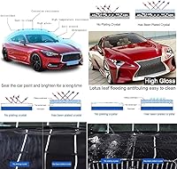 Vista 3 de Revestimiento de cerámica nano 12H para automóviles, cera de automóvil, mejor que 9H, 10H, dureza 1.0 fl oz, traje de 3 botellas, alta