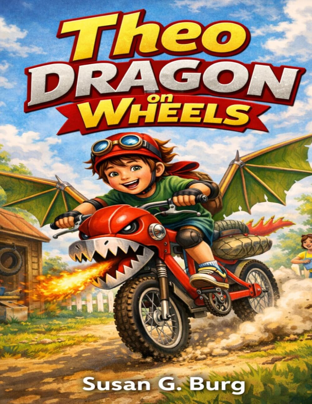 Theo and the Dragon on Wheels