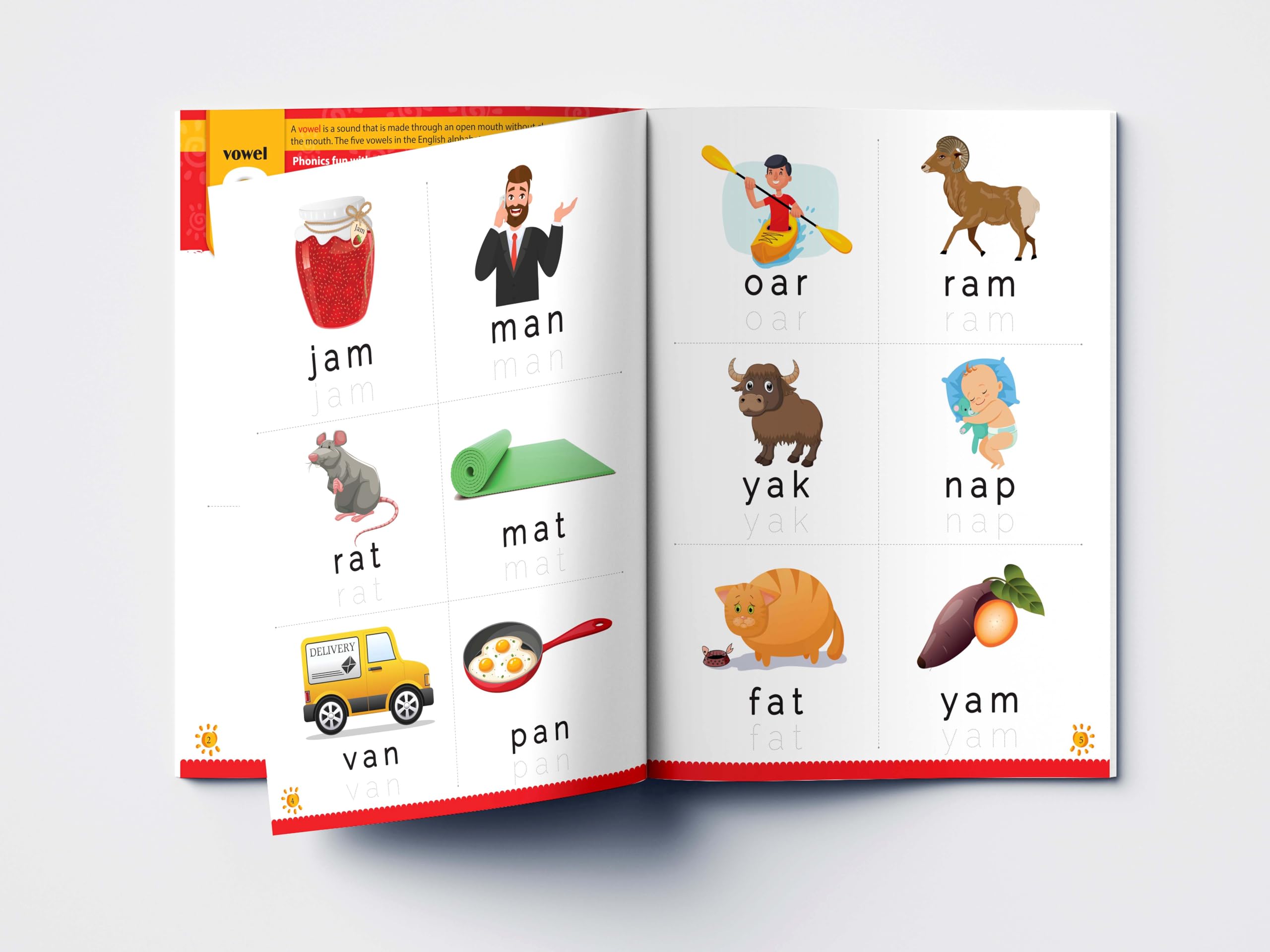 My First 3-Letter Words: Tracing and Activity Book for Kids | Learn to Read, Write & Recognize Words | Ages 3β5 | Early Literacy Made Fun 3