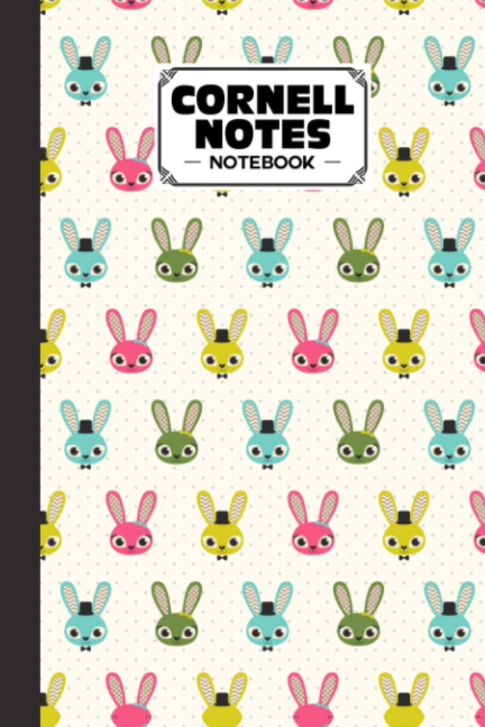 Cornell Notes Notebook: Rabbits Cover, Cornell Note Paper Notebook ...