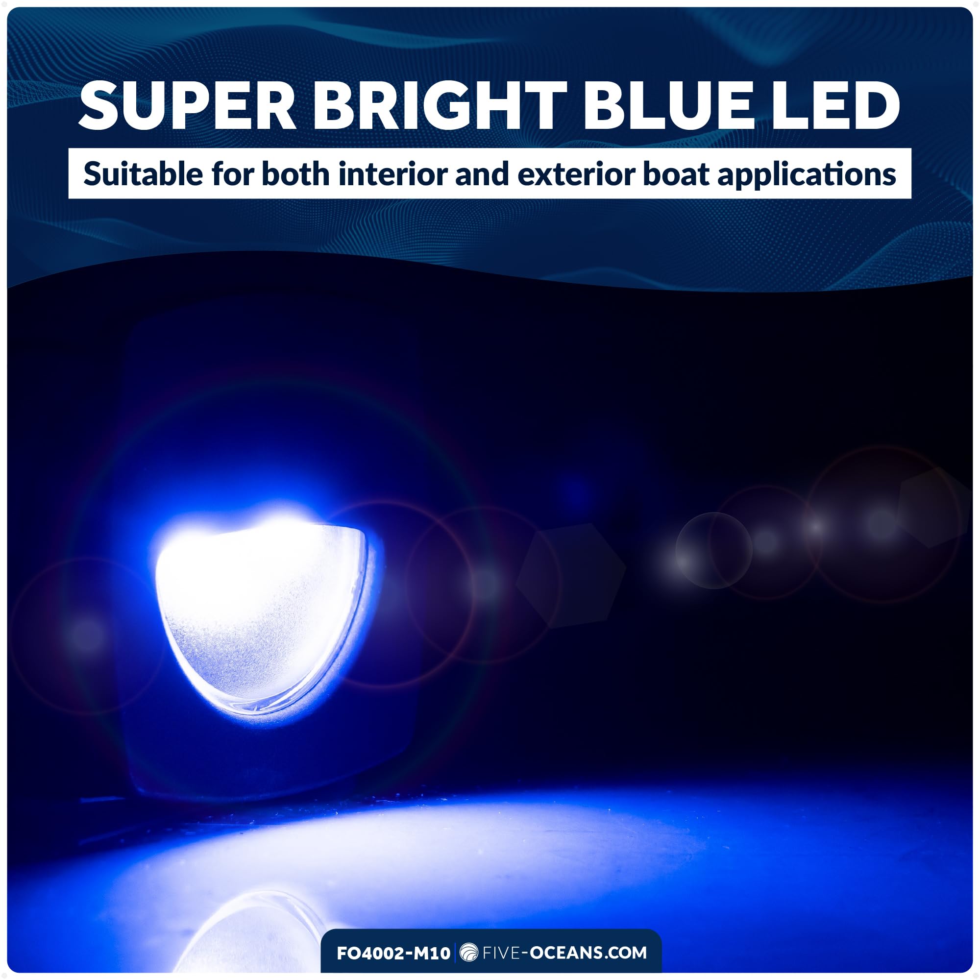 Cinco océanos Interior LED cortesía luz 12 V (Juego de 10) – BC 4002-m10