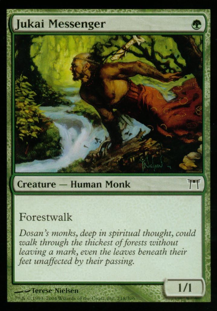 Magic: the Gathering - Jukai Messenger - Champions of Kamigawa