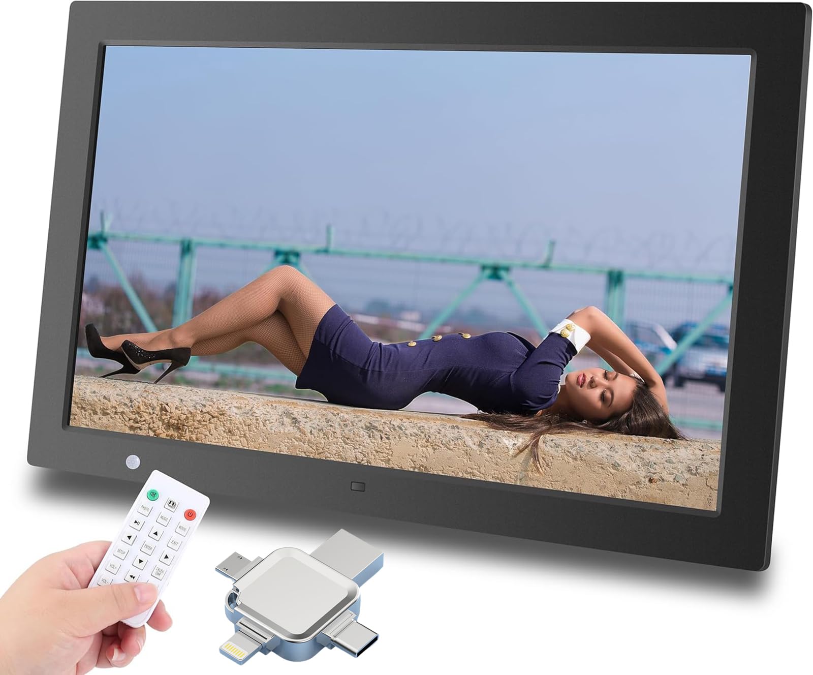 デジタルフォトフレーム Amazon | 【年末新登場 FHD 1920*1280 2K液晶 デジタルフォトフレーム