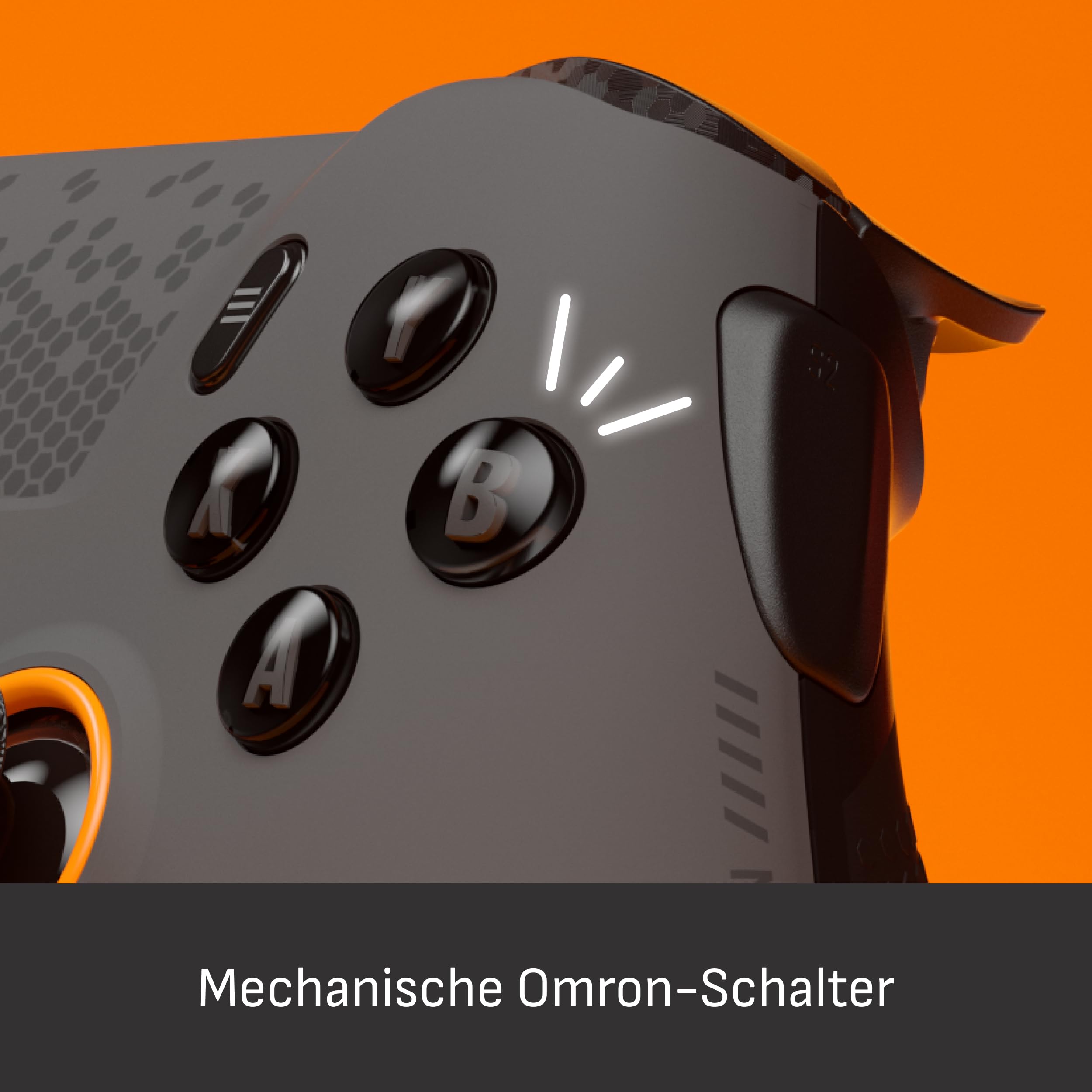 Scuf ENVISION PRO V2 (2025) Kabelloser PC Gaming-Controller Stahlgrau Anti-Drift-Daumenstifte