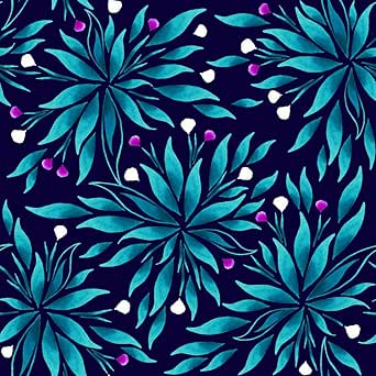 HEKO PANELS Oxford Stoff Meterware - Wasserdicht 155x300cm Ahorn Blätter