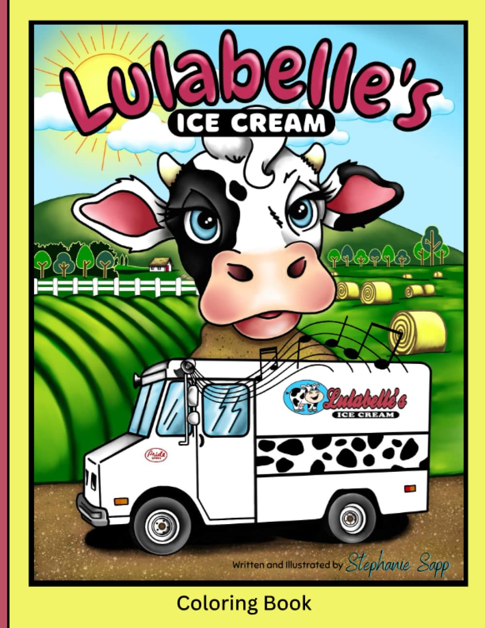 Lulabelle's Ice Cream: Coloring and Activity Book