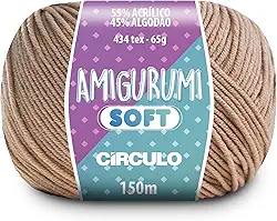 Fio Amigurumi Soft - Circulo - trico e croche (7096-Craft)
