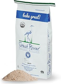 Great River Milling Organic Spelt Flour | Whole Grain Ancient Wheat Flou...