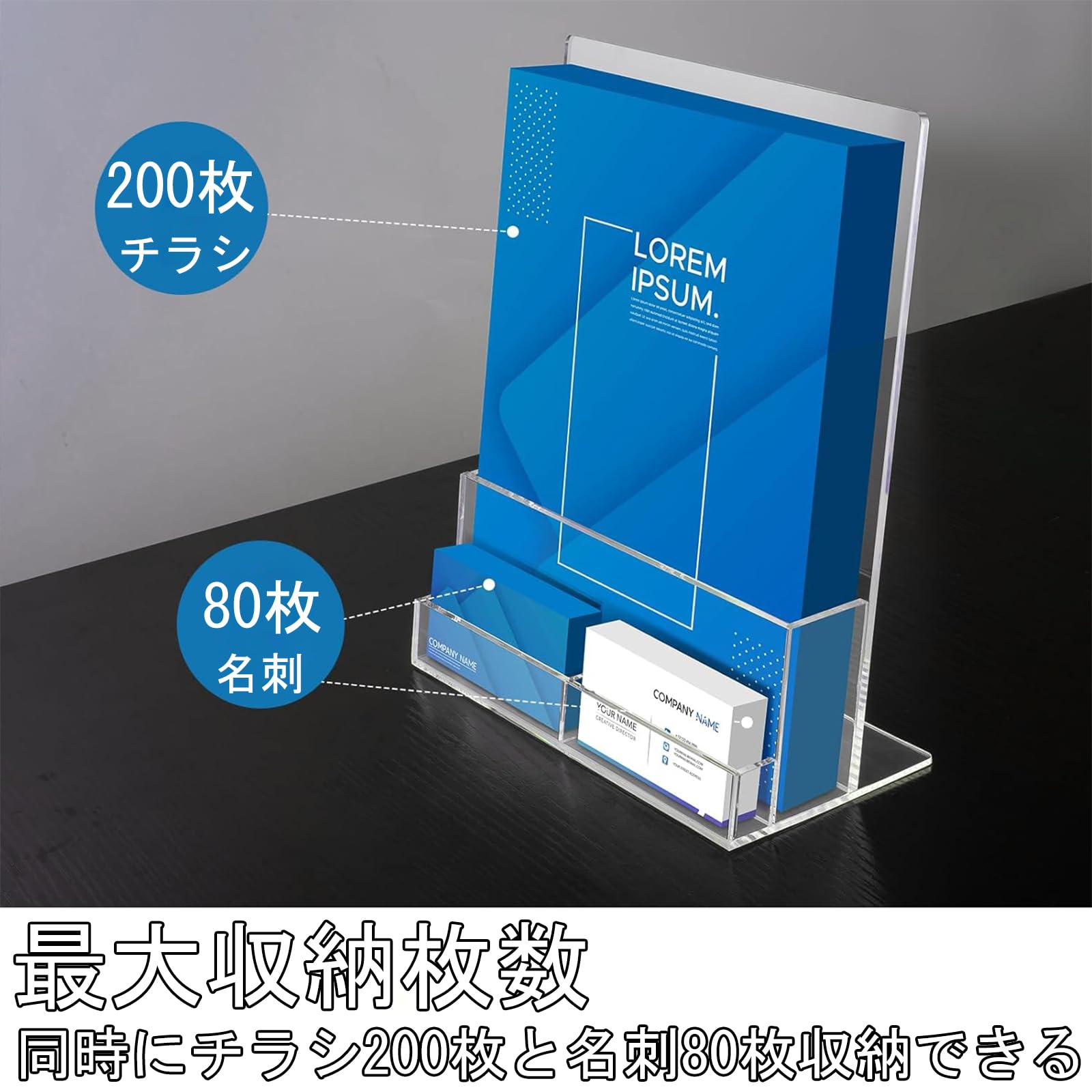 Amazon.co.jp: XMSSAA アクリル カタログ・POP広告スタンド 名刺 Amazon.co.jp: XMSSAA アクリル カタログ・POP広告スタンド 名刺